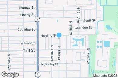 Map image of the property - 1834 N 16th Ct