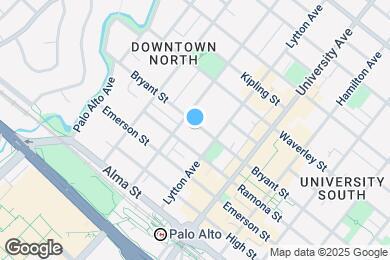 Map image of the property - 326 Bryant St