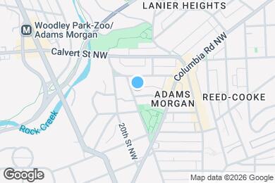 Map image of the property - 1869 Mintwood Pl NW