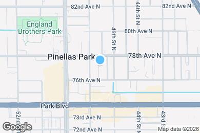Map image of the property - Pine Villa Apartments