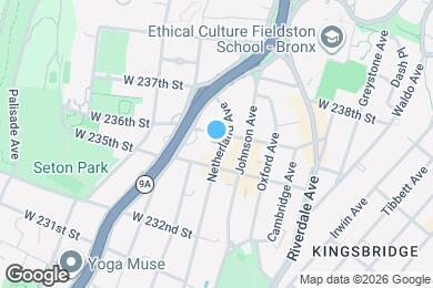 Map image of the property - 3555 Netherland Ave