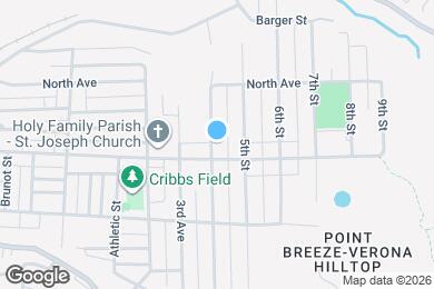 Map image of the property - 813 4th St