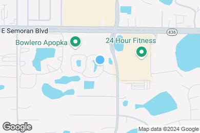 Map image of the property - The Oasis at Wekiva