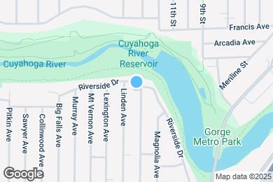Map image of the property - 1324 Clifton Ave