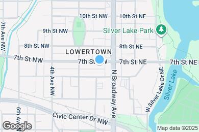 Map image of the property - 22 7th St NW