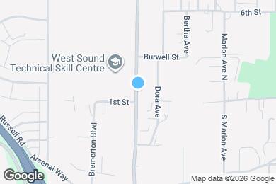 Map image of the property - 120 National Ave N