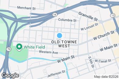 Map image of the property - 71 1/2 Flory Ave