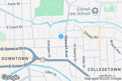 Map image of the property - 523 E Buffalo St