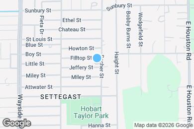 Map image of the property - 8141 Jeffery St