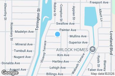 Map image of the property - 23283 Mulligan Ave