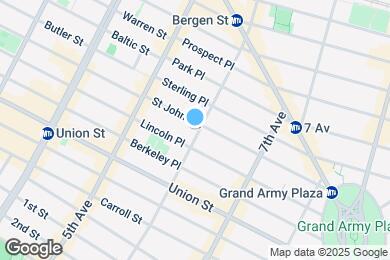 Map image of the property - 152 6th Ave