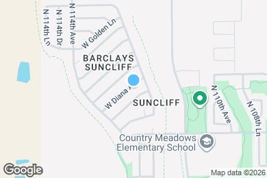 Map image of the property - 11243 W Diana Ave