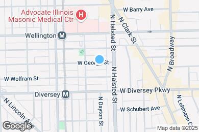 Map image of the property - 831 W George St