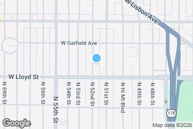 Map image of the property - 2134 N 52nd St