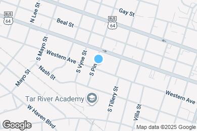 Map image of the property - 836 Western Ave
