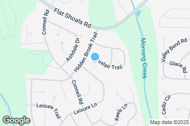 Map image of the property - 2830 Foxlair Trail