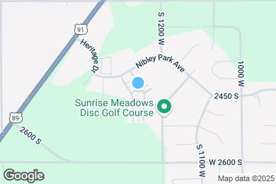 Map image of the property - 1254 West 2420 South