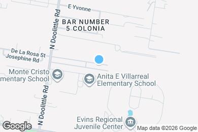 Map image of the property - 3601 E Alexa St