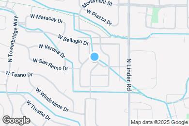 Map image of the property - 3807 North Timber Lakes Way