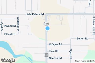 Map image of the property - Benoit Townhomes