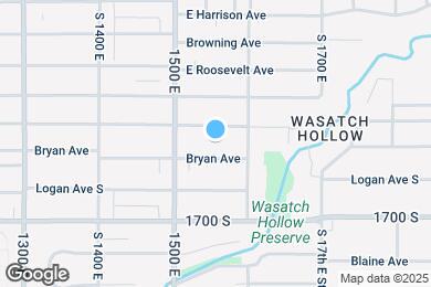 Map image of the property - 1545 E Bryan Ave