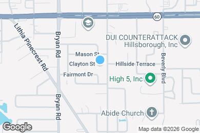 Map image of the property - 725 Clayton St