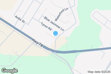 Map image of the property - 100 Kilpatrick Ct