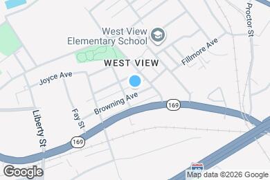 Map image of the property - 2823 Browning Ave