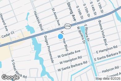 Map image of the property - 116 W Belle Terre Ave