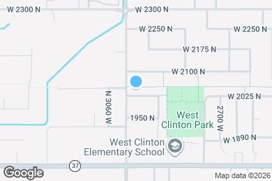 Map image of the property - 2968 W 2025 N