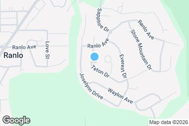 Map image of the property - 3035 Teton Dr
