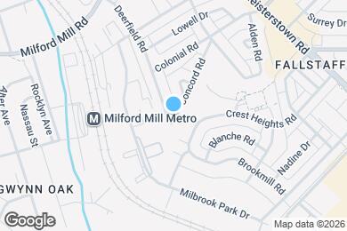 Map image of the property - 7022 Deerfield Rd