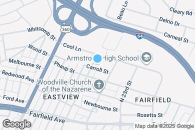 Map image of the property - 2002 Carroll St