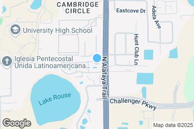 Map image of the property - 2550 N Alafaya Trl