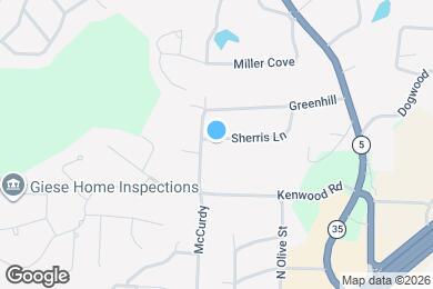Map image of the property - 912 Sherris Ln