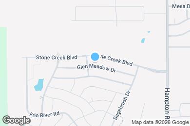 Map image of the property - 317 Glen Meadow Dr