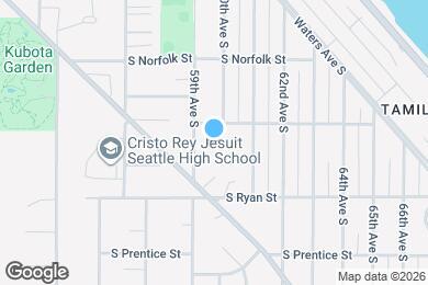Map image of the property - 5915 S Cooper St