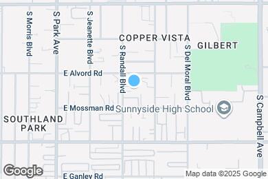 Map image of the property - 5915 S Calle Sueno Hermosa
