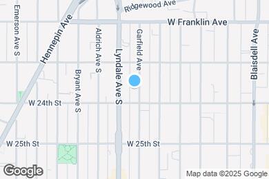 Map image of the property - 2308 Garfield Ave S