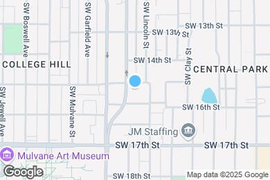 Map image of the property - University Heights Apartments