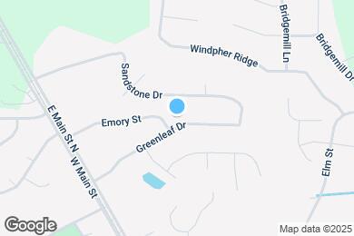 Map image of the property - 151 Greenleaf Dr