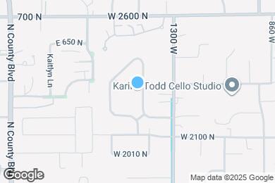 Map image of the property - 2281 N 1420 W