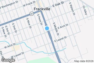 Map image of the property - 264 S Lehigh Ave