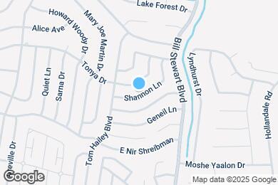 Map image of the property - 1230 Shannon Ln
