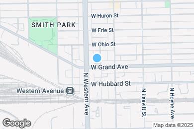 Map image of the property - 2338 W Grand Ave