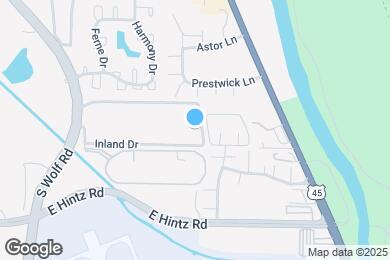 Map image of the property - 406 Inland Dr