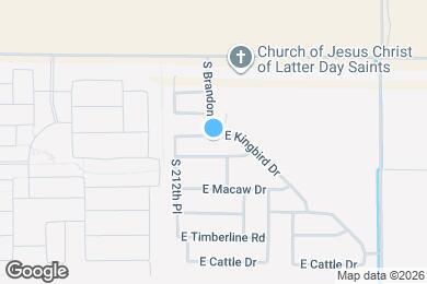 Map image of the property - 21301 E Kingbird Dr