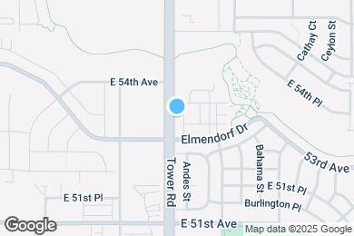 Map image of the property - 5383 N Andes St