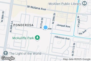 Map image of the property - 2921 W Iris Ave