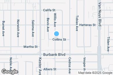 Map image of the property - 5706 Willis Ave